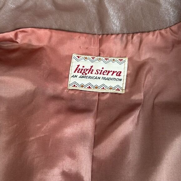 High Sierra Cocoa Brown Leather Jacket - Picture 10 of 14